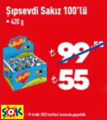 ŞIPSEVDİ SAKIZ 100'LÜ ŞIPSEVDİ SAKIZ 100'LÜ